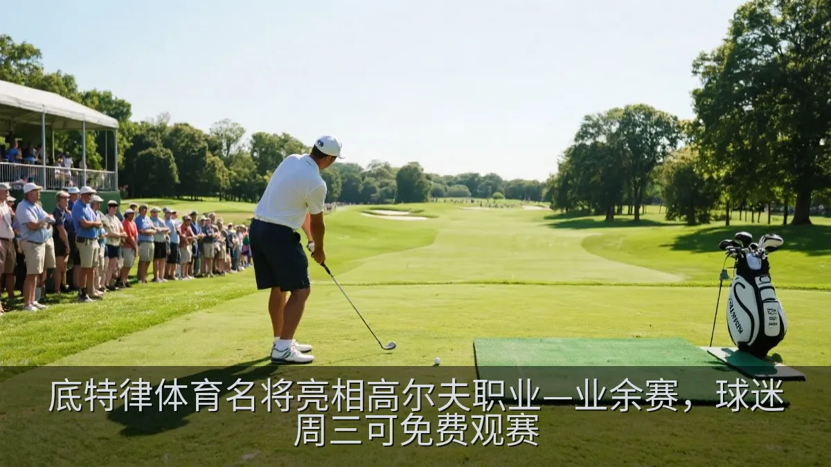 底特律体育名将亮相高尔夫职业—业余赛，球迷周三可免费观赛