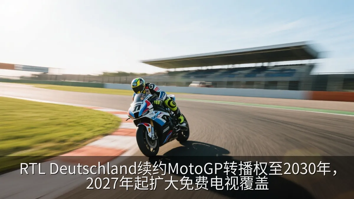 RTL Deutschland续约MotoGP转播权至2030年，2027年起扩大免费电视覆盖