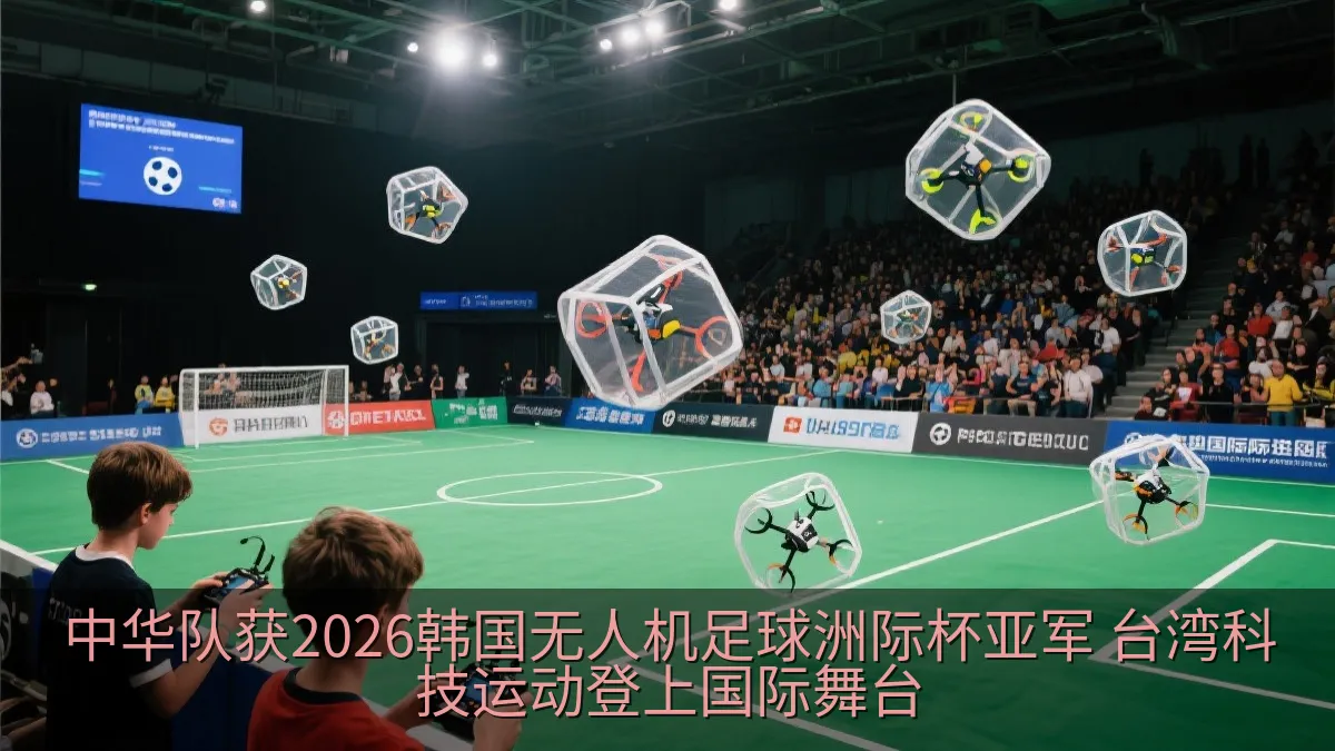 中华队获2026韩国无人机足球洲际杯亚军 台湾科技运动登上国际舞台